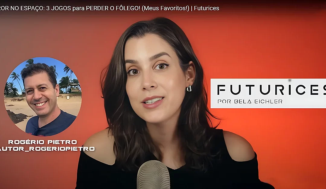 Rogério Pietro no canal Futurices com Bela Eichler