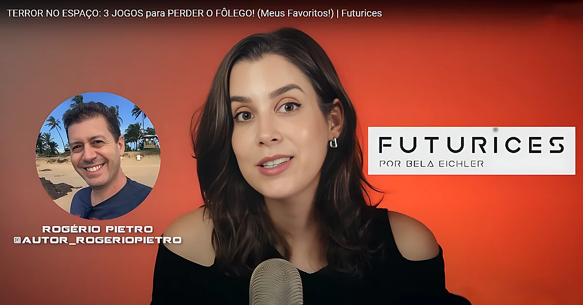 Rogério Pietro no canal Futurices com Bela Eichler
